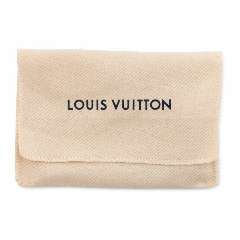 ルイヴィトン 三つ折り財布 カーフレザー ポルトフォイユ・ロックミニ M63921 LOUIS VUITTON 黒 ブラック