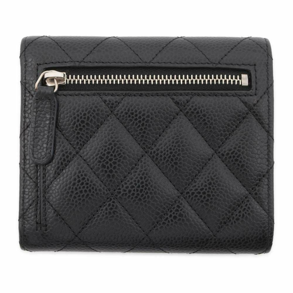 シャネル 三つ折り財布 クラシック スモール フラップ ウォレット