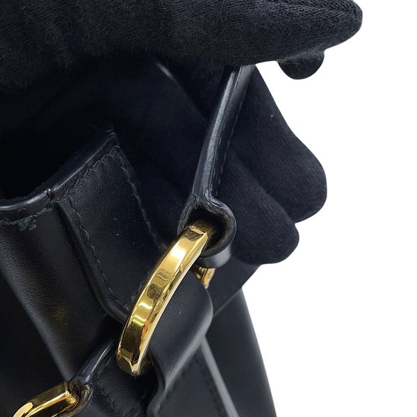 ディオール ハンドバッグ C'est Dior セディオール CDエンボス ミディアム カーフレザー M2271UBHA 2way 黒