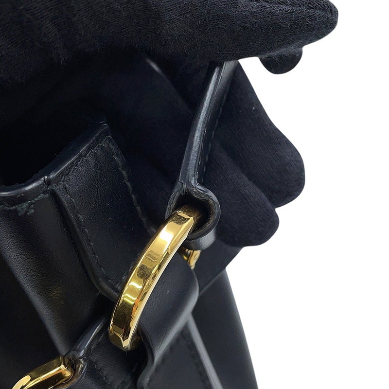 ディオール ハンドバッグ C'est Dior セディオール CDエンボス ミディアム カーフレザー M2271UBHA 2way 黒