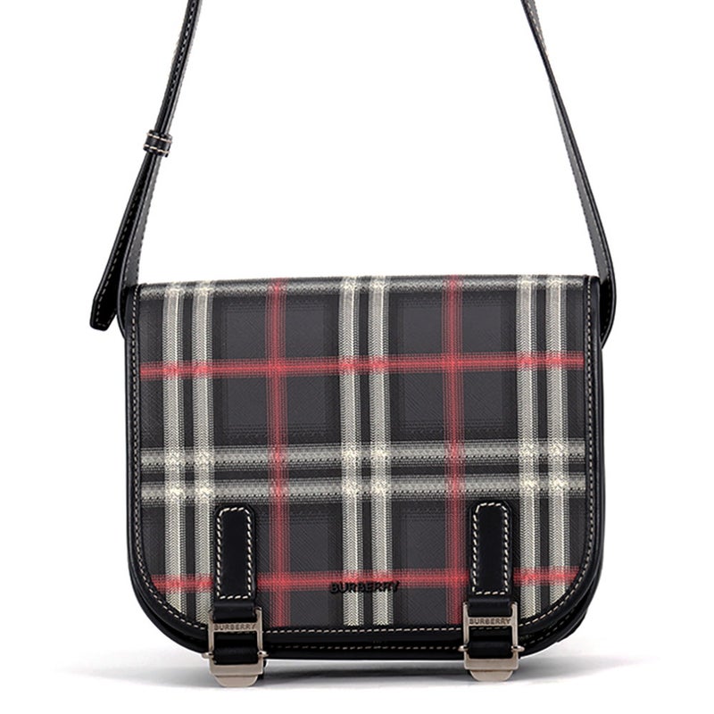 バーバリー ショルダーバッグ チェック ポップトレーディンカンパニーコラボ 80565471 BURBERRY 黒