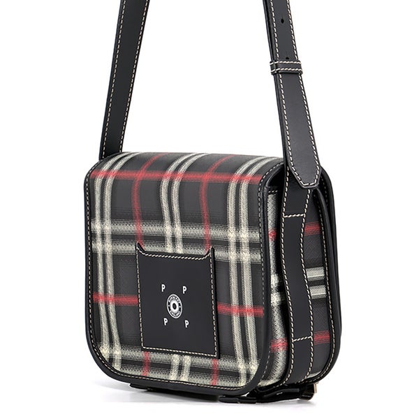 バーバリー ショルダーバッグ チェック ポップトレーディンカンパニーコラボ 80565471 BURBERRY 黒