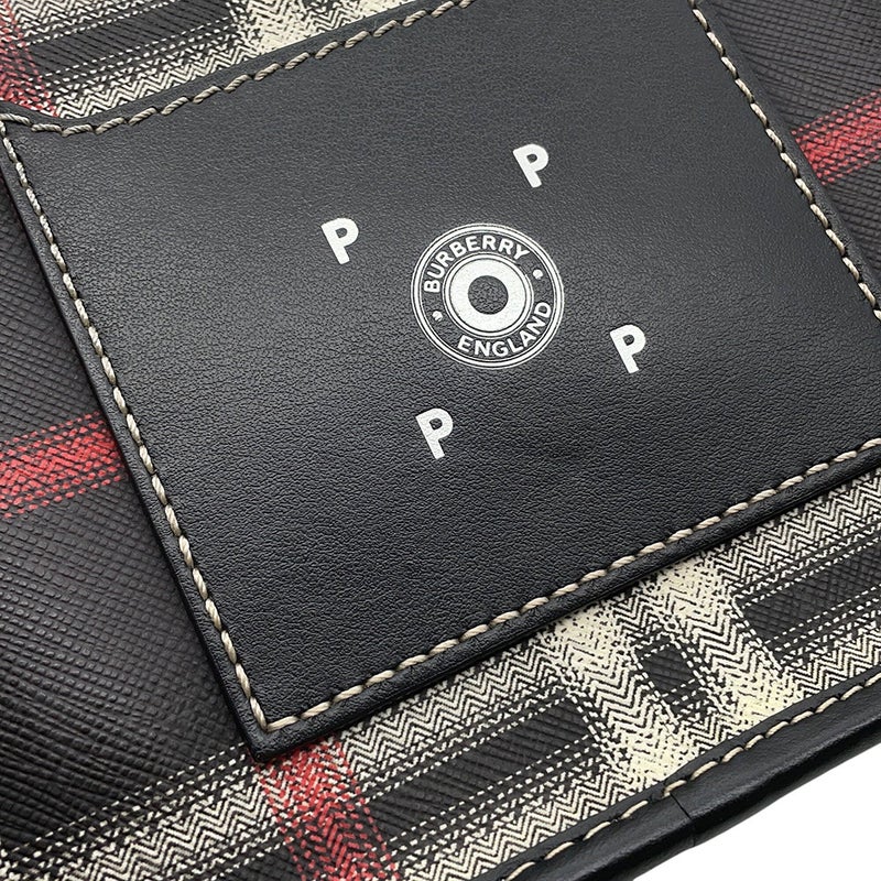 バーバリー ショルダーバッグ チェック ポップトレーディンカンパニーコラボ 80565471 BURBERRY 黒