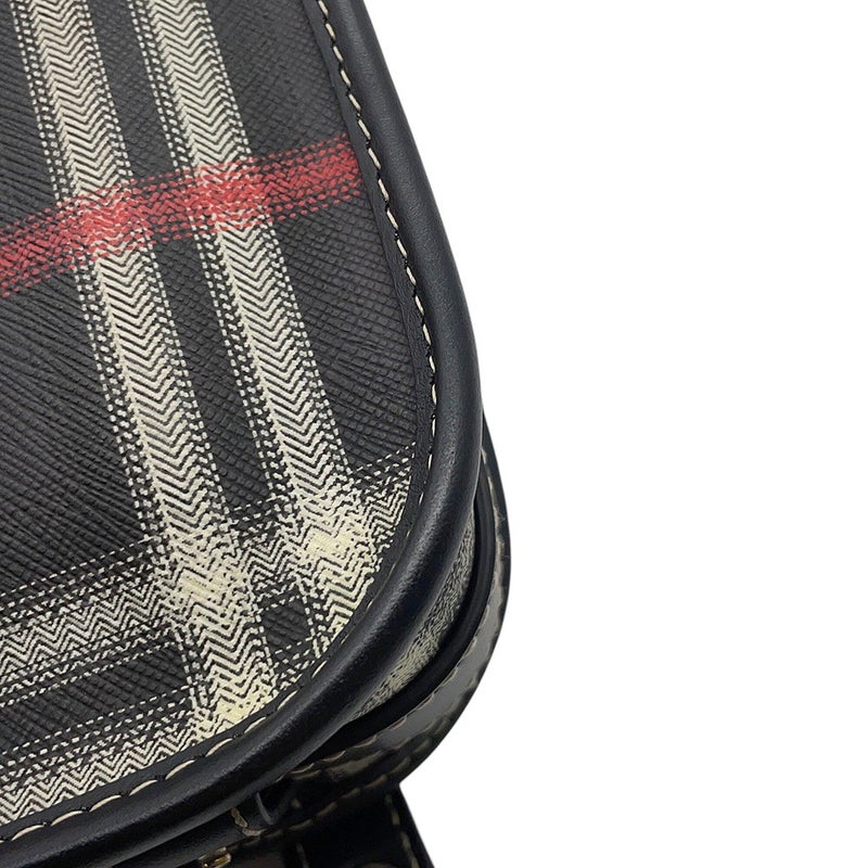 バーバリー ショルダーバッグ チェック ポップトレーディンカンパニーコラボ 80565471 BURBERRY 黒