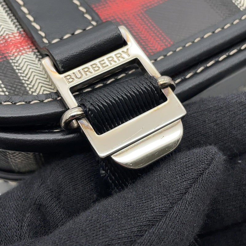 バーバリー ショルダーバッグ チェック ポップトレーディンカンパニーコラボ 80565471 BURBERRY 黒