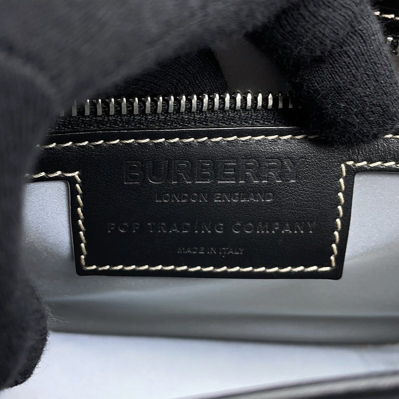 バーバリー ショルダーバッグ チェック ポップトレーディンカンパニーコラボ 80565471 BURBERRY 黒