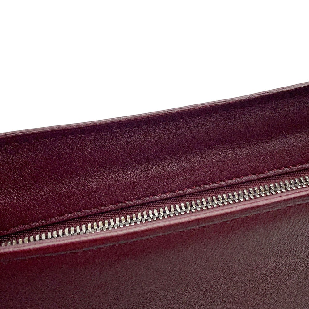 カルティエ ショルダーバッグ カボション レザー Cartier バッグ ワン