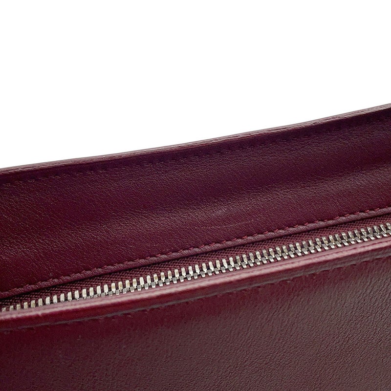 カルティエ ショルダーバッグ カボション レザー Cartier バッグ ワンショルダーバッグ