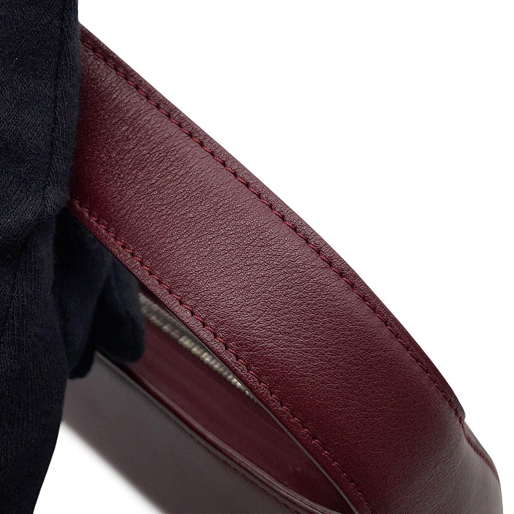 カルティエ ショルダーバッグ カボション レザー Cartier バッグ ワン