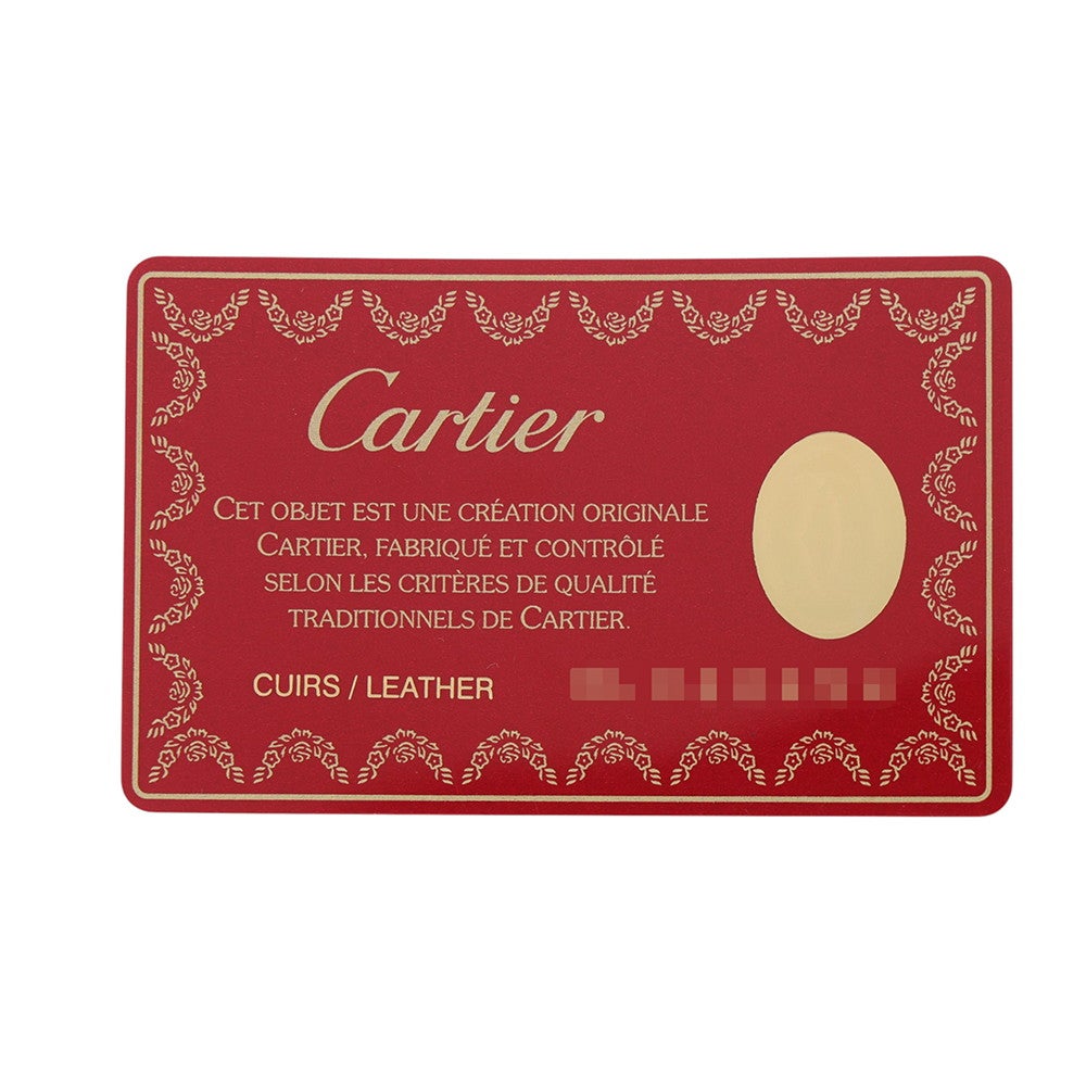 ★正規品　非売品　新品未使用★Cartier 花札15枚✖️2セット カルティエ ショルダーバッグ カボション レザー Cartier バッグ ワン