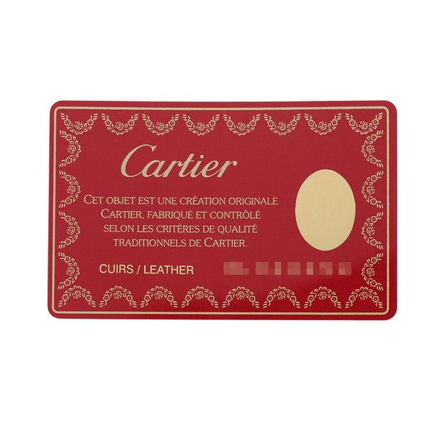 カルティエ ショルダーバッグ カボション レザー Cartier バッグ ワンショルダーバッグ
