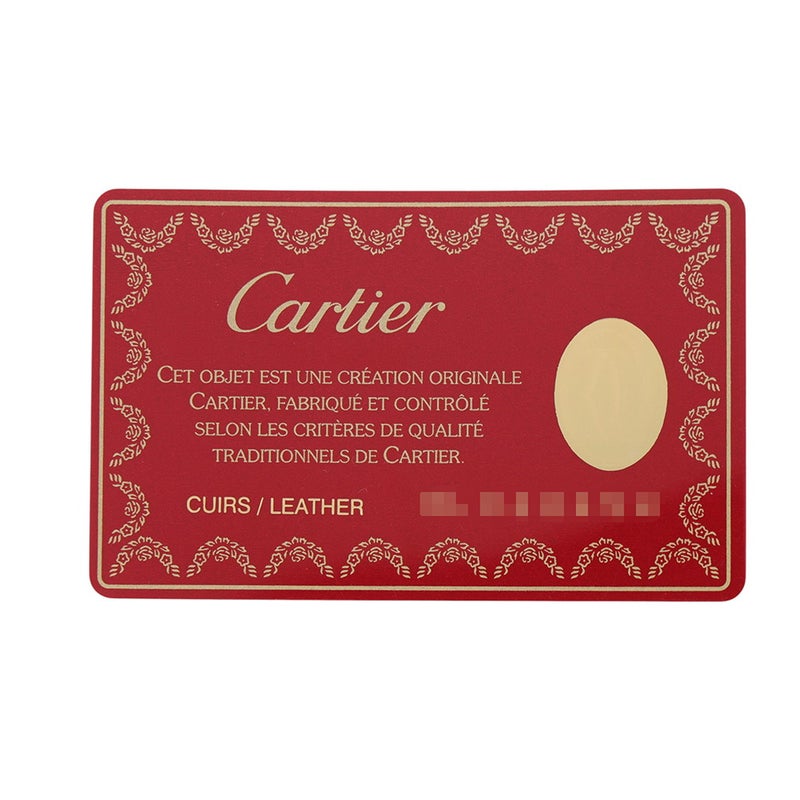 カルティエ ショルダーバッグ カボション レザー Cartier バッグ ワンショルダーバッグ