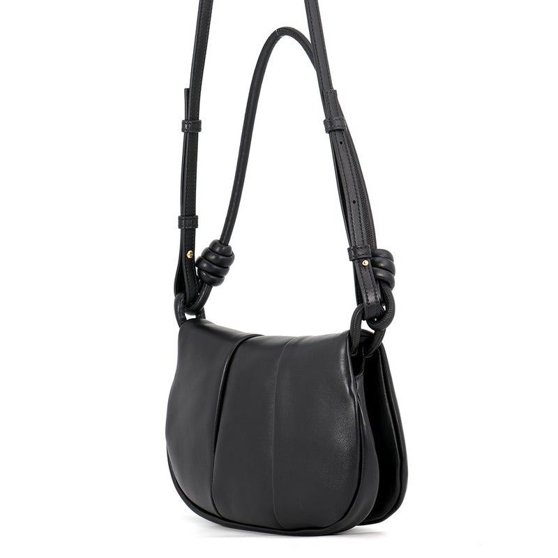 ロエベ ショルダーバッグ パセオ サッチェル レザー A709Q89X01 LOEWE 2way 黒