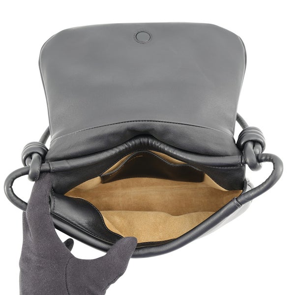 ロエベ ショルダーバッグ パセオ サッチェル レザー A709Q89X01 LOEWE 2way 黒