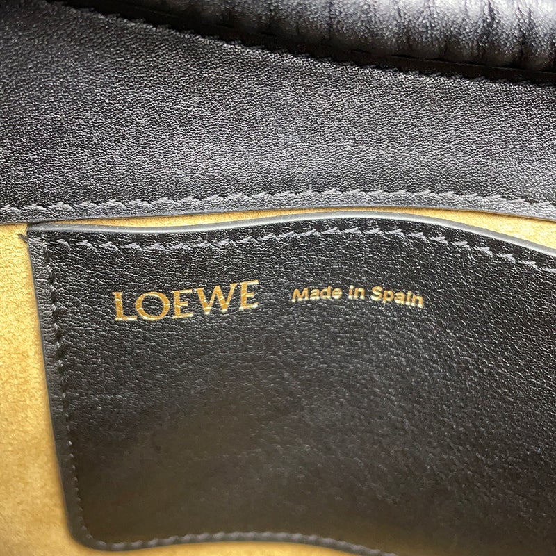 ロエベ ショルダーバッグ パセオ サッチェル レザー A709Q89X01 LOEWE 2way 黒