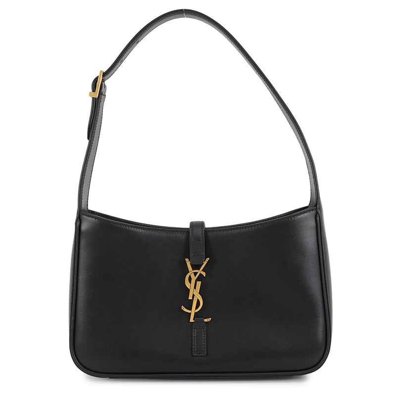 サンローランパリ ハンドバッグ LE 5 A 7 ル・サンカセット カーフレザー 657228 SAINT LAURENT PARIS 黒