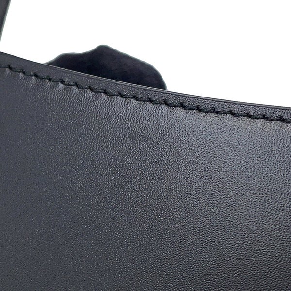 サンローランパリ ハンドバッグ LE 5 A 7 ル・サンカセット カーフレザー 657228 SAINT LAURENT PARIS 黒