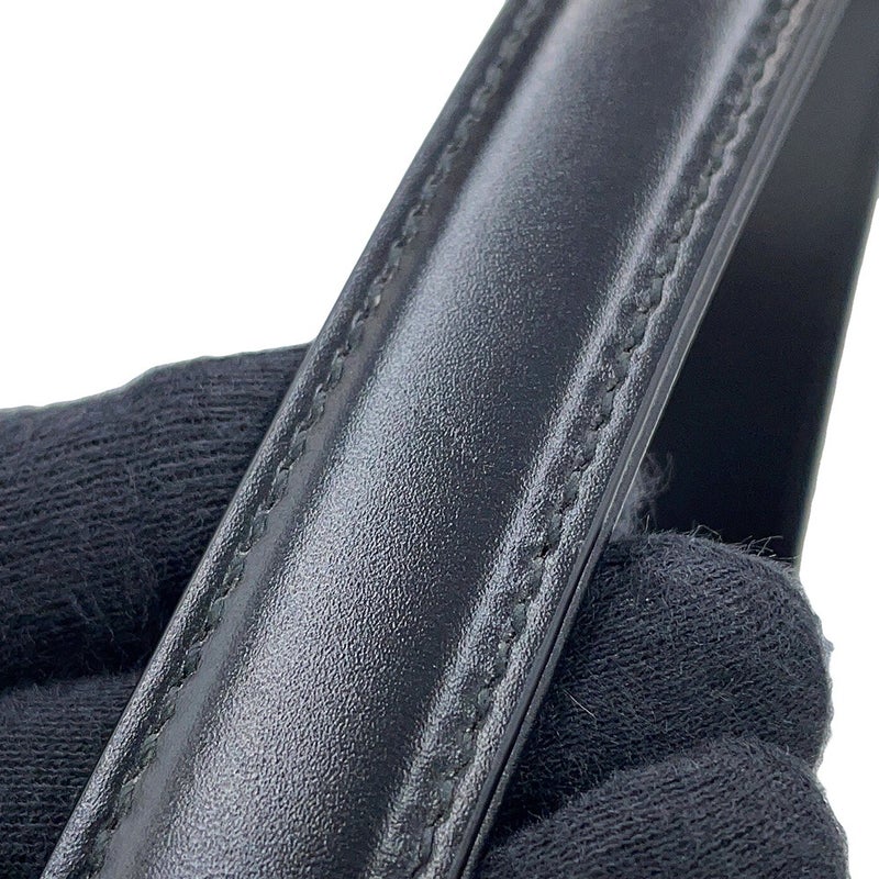 サンローランパリ ハンドバッグ LE 5 A 7 ル・サンカセット カーフレザー 657228 SAINT LAURENT PARIS 黒