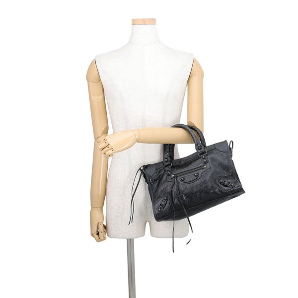 バレンシアガ ハンドバッグ ル シティ スモール 811442 BALENCIAGA 2wayショルダーバッグ 黒