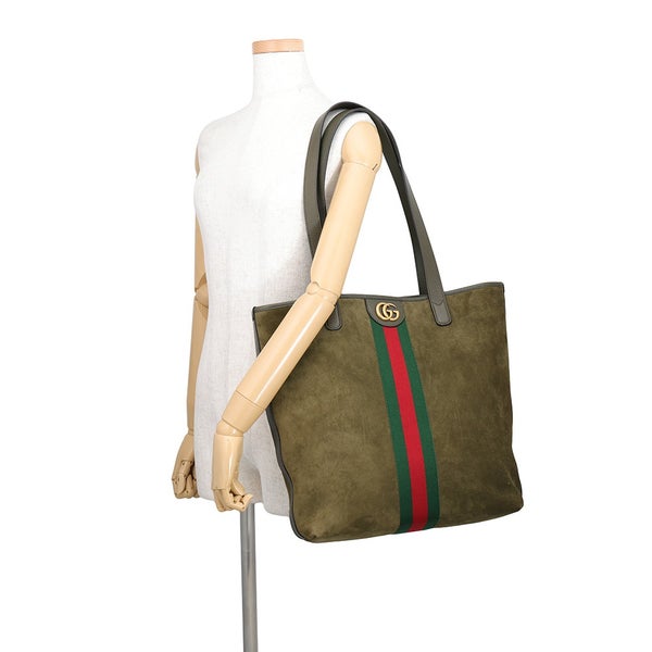 グッチ トートバッグ オフディア ミディアム スエード 834465 GUCCI バッグ