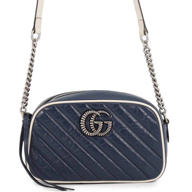 グッチ チェーンショルダーバッグ GGマーモント キルティング スモール レザー 447632 GUCCI バッグ