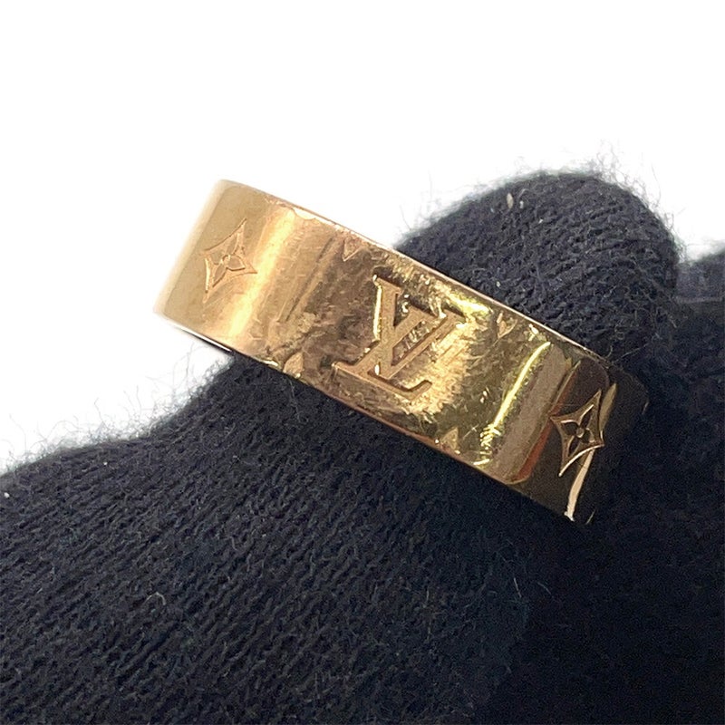 ルイヴィトン リング ナノ グラム サイズM M00214 LOUIS VUITTON 指輪