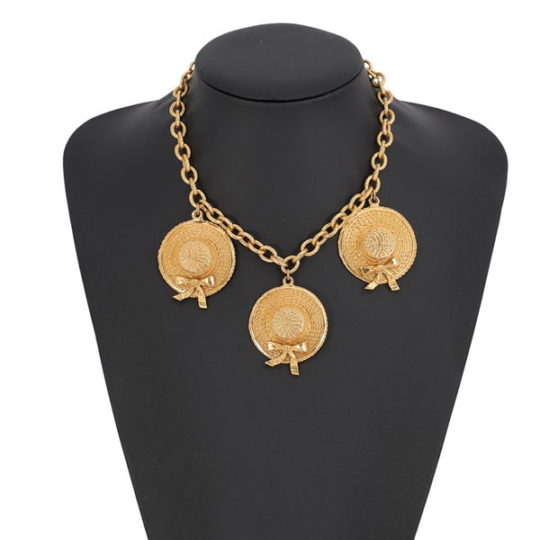 シャネル ネックレス 帽子モチーフ ココマーク CHANEL アクセサリー