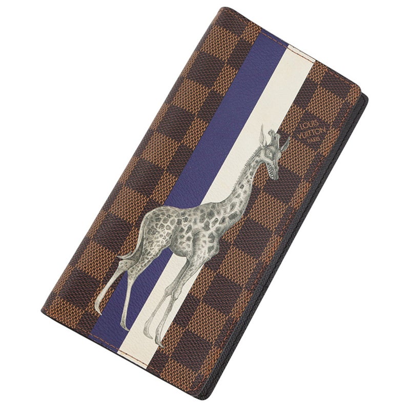 ルイヴィトン 長財布 ダミエ・サバンナ ポルトフォイユ・ブラザ N63347 LOUIS VUITTON 財布 メンズ