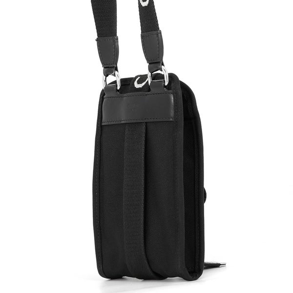 セリーヌ ショルダーポーチ トレッキング モバイルポーチ キャンバス 10J212DVN.38SI CELINE バッグ 黒