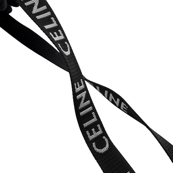 セリーヌ ショルダーポーチ トレッキング モバイルポーチ キャンバス 10J212DVN.38SI CELINE バッグ 黒