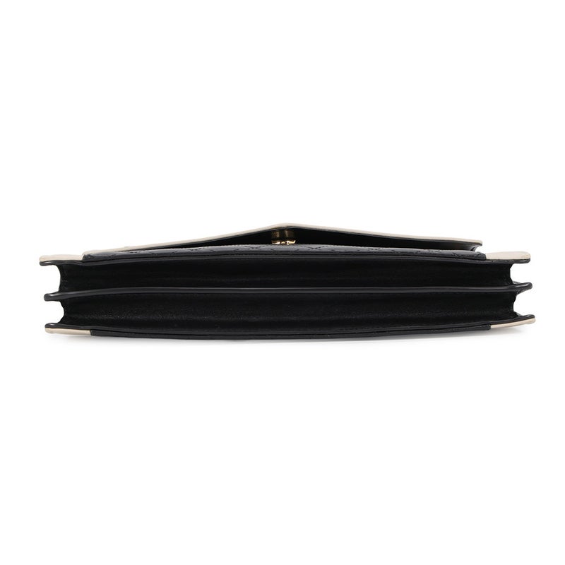サンローランパリ ショルダーバッグ ギャビー サッチェル ラムスキン 668863 SAINT LAURENT PARIS 黒 白