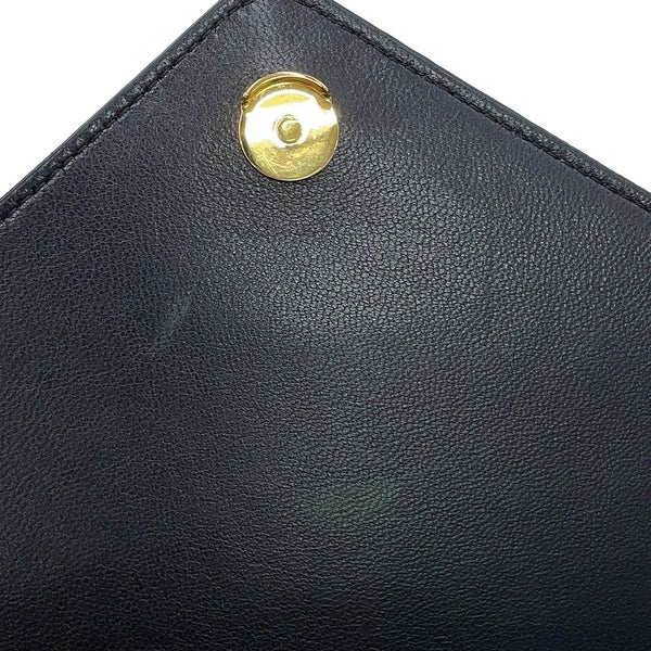 サンローランパリ ショルダーバッグ ギャビー サッチェル ラムスキン 668863 SAINT LAURENT PARIS 黒 白