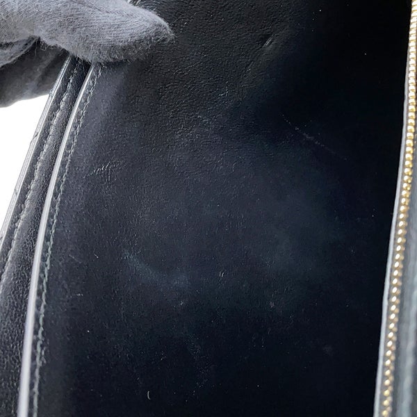 サンローランパリ ショルダーバッグ ギャビー サッチェル ラムスキン 668863 SAINT LAURENT PARIS 黒 白