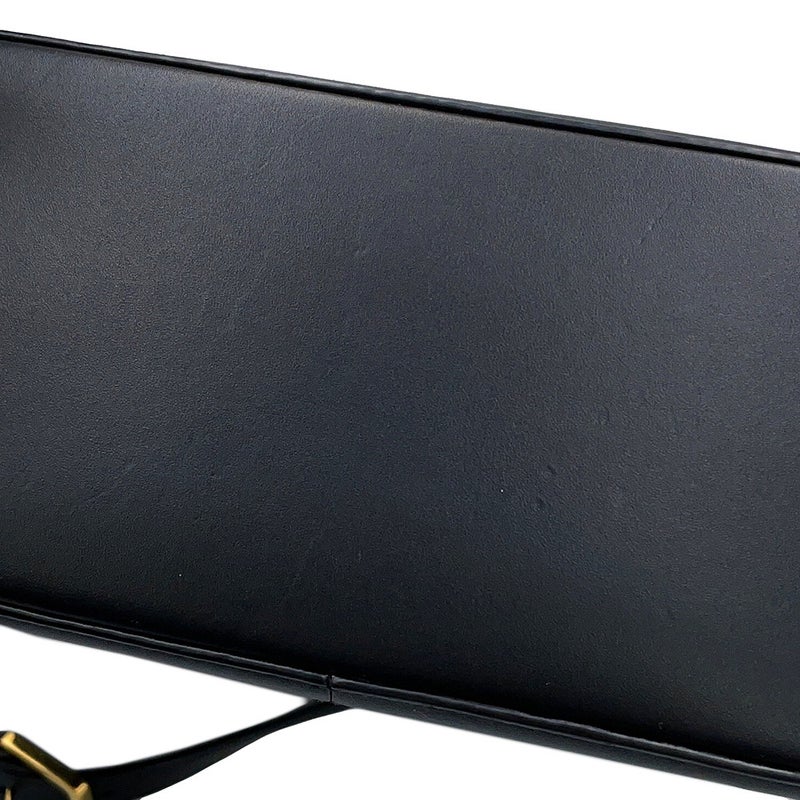 ディオール ハンドバッグ C'est Dior セ ディオール CDエンボス ミディアム カーフレザー M2271UBHA 2way 黒