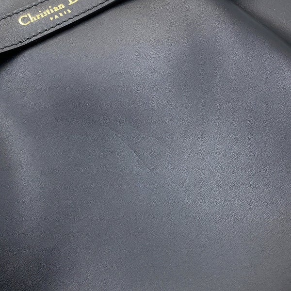 ディオール ハンドバッグ C'est Dior セ ディオール CDエンボス ミディアム カーフレザー M2271UBHA 2way 黒
