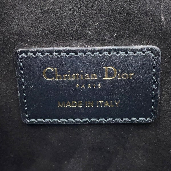 ディオール ハンドバッグ C'est Dior セ ディオール CDエンボス ミディアム カーフレザー M2271UBHA 2way 黒