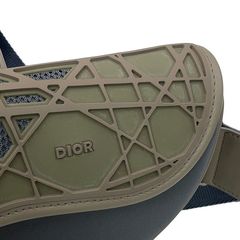 クリスチャン・ディオール ボディバッグ サドルバッグ ナイロン ラバー Christian Dior