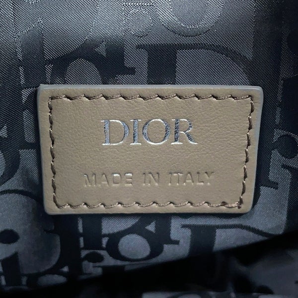 クリスチャン・ディオール ボディバッグ サドルバッグ ナイロン ラバー Christian Dior