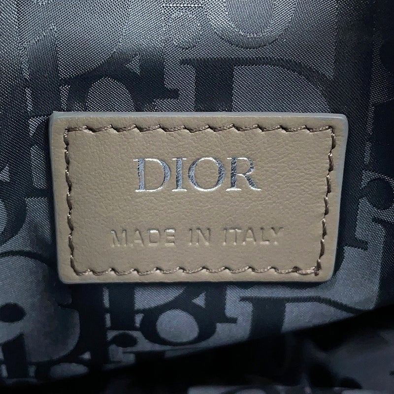 クリスチャン・ディオール ボディバッグ サドルバッグ ナイロン ラバー Christian Dior