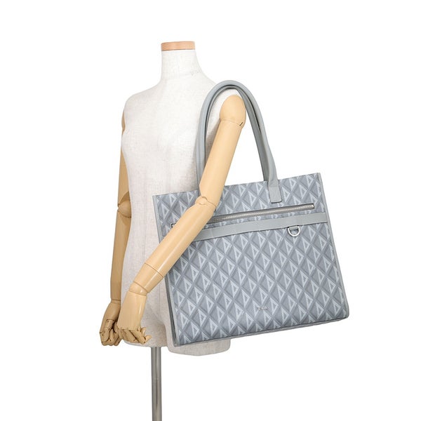 クリスチャン・ディオール トートバッグ CDダイアモンド サファリ トート PVC レザー 1ESSH224CDP Christian Dior