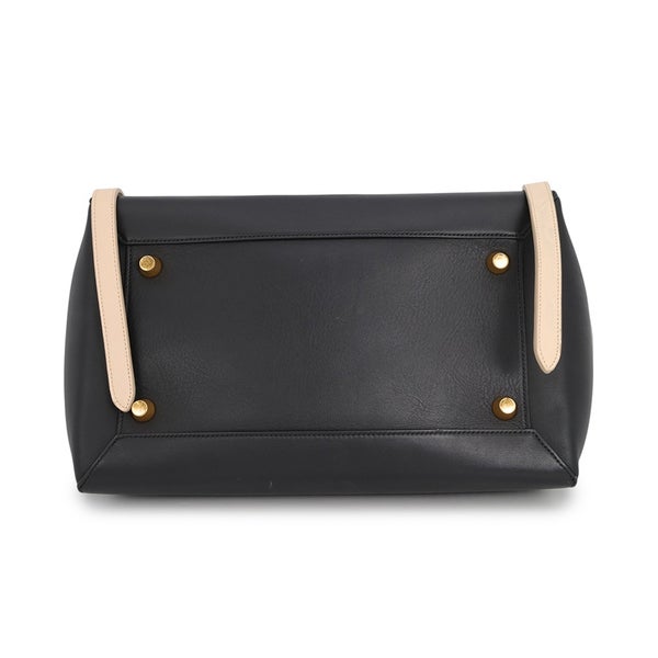 セリーヌ ハンドバッグ ベルトバッグ バイカラー レザー CELINE バッグ 黒
