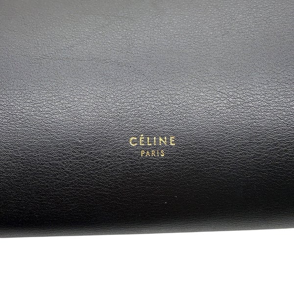 セリーヌ ハンドバッグ ベルトバッグ バイカラー レザー CELINE バッグ 黒