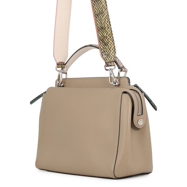フェンディ ハンドバッグ ドットコム レザー/パイソン 8BN293 FENDI 2wayショルダーバッグ