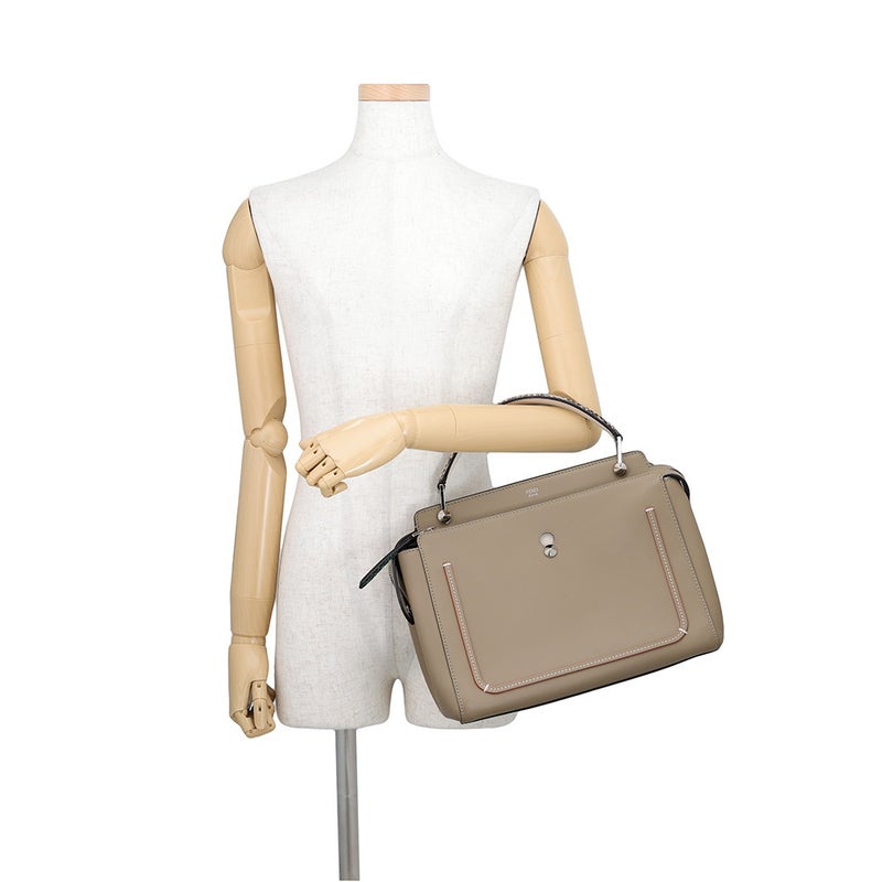 フェンディ ハンドバッグ ドットコム レザー/パイソン 8BN293 FENDI 2wayショルダーバッグ