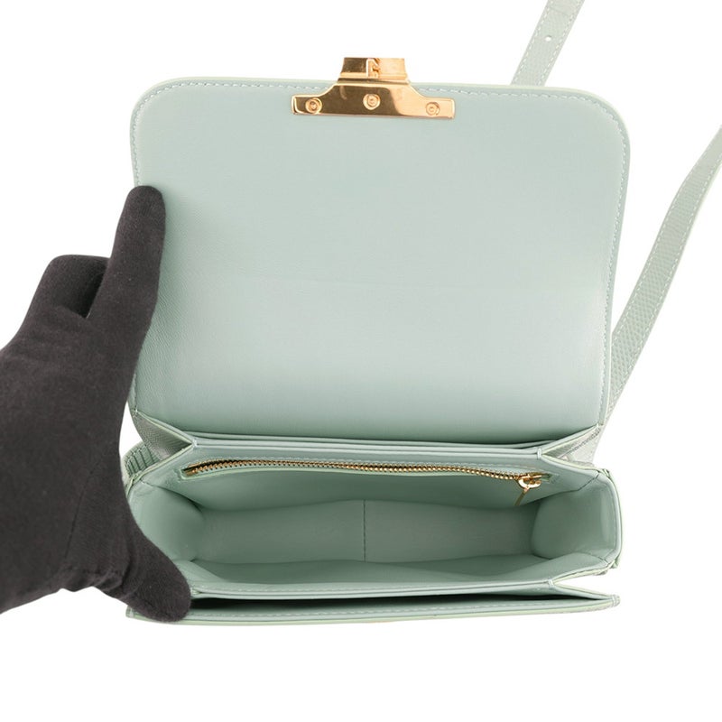 セリーヌ ショルダーバッグ ティーン トリオンフ リザード 188424 CELINE バッグ