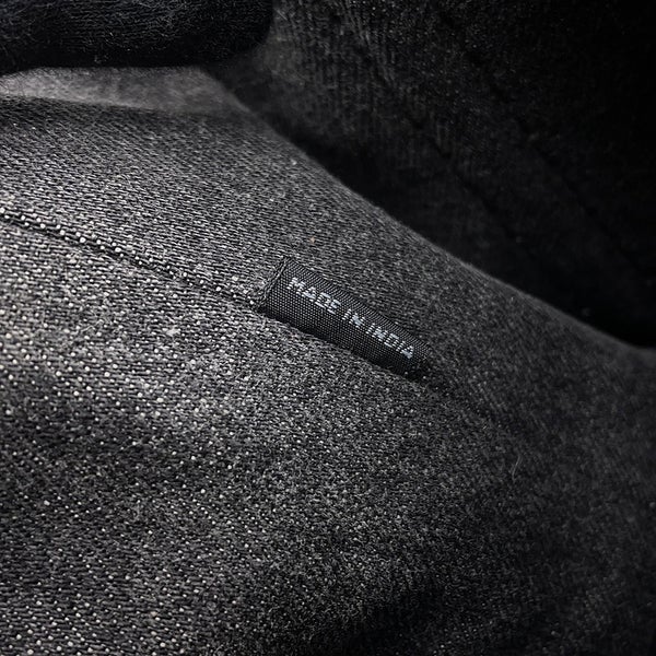 プラダ トートバッグ カナパ CANAPA ミディアム デニム 1BG642 PRADA 黒