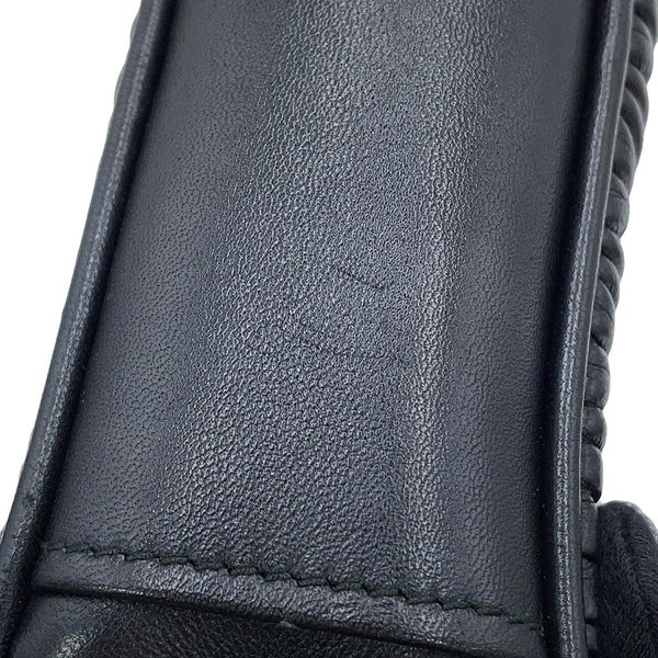 ミュウミュウ チェーンショルダーバッグ マテラッセ ビジュー レザー 5BH118 Miu Miu 黒