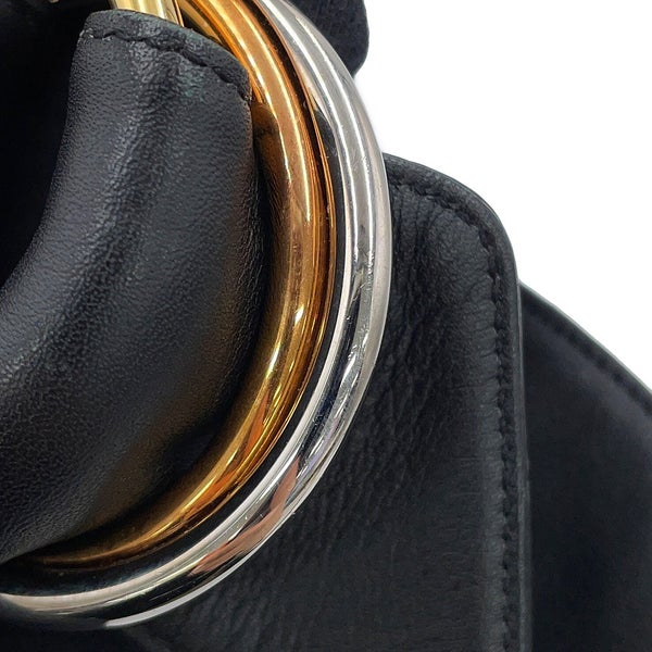 カルティエ ハンドバッグ トリニティ レザー Cartier 黒