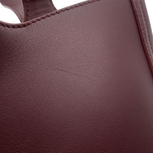 ロエベ ハンドバッグ  ぺブルバゲット アナグラム レザー LOEWE 2wayショルダーバッグ