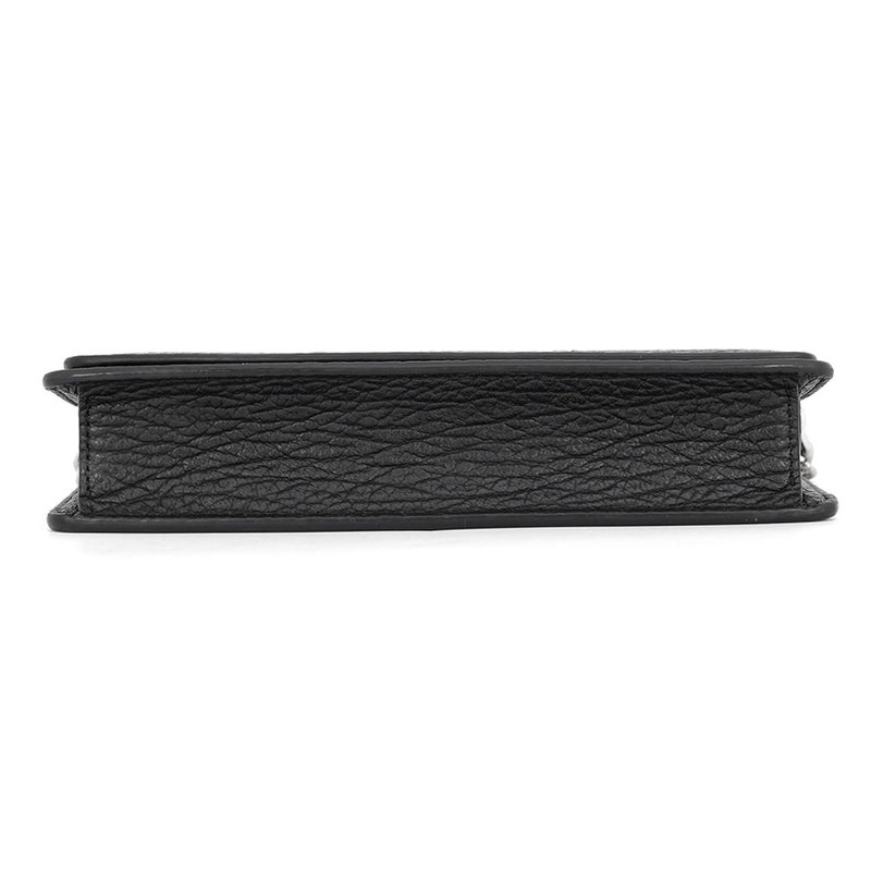 メゾンマルジェラ チェーンウォレット ４ステッチ グレイニーレザー SA3UI0008 Maison Margiela 財布 黒